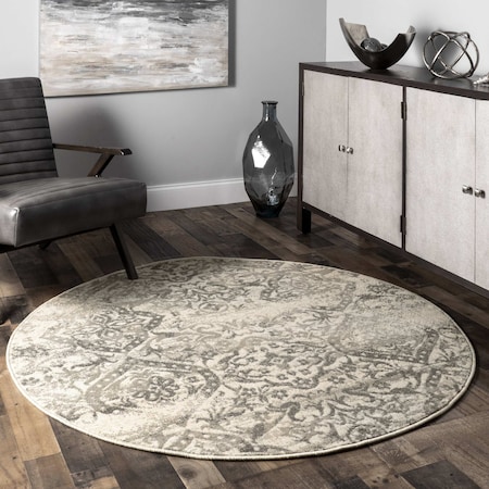 Nuloom Freja Faded Floral Area Rug 8ft OWMN06A-R808